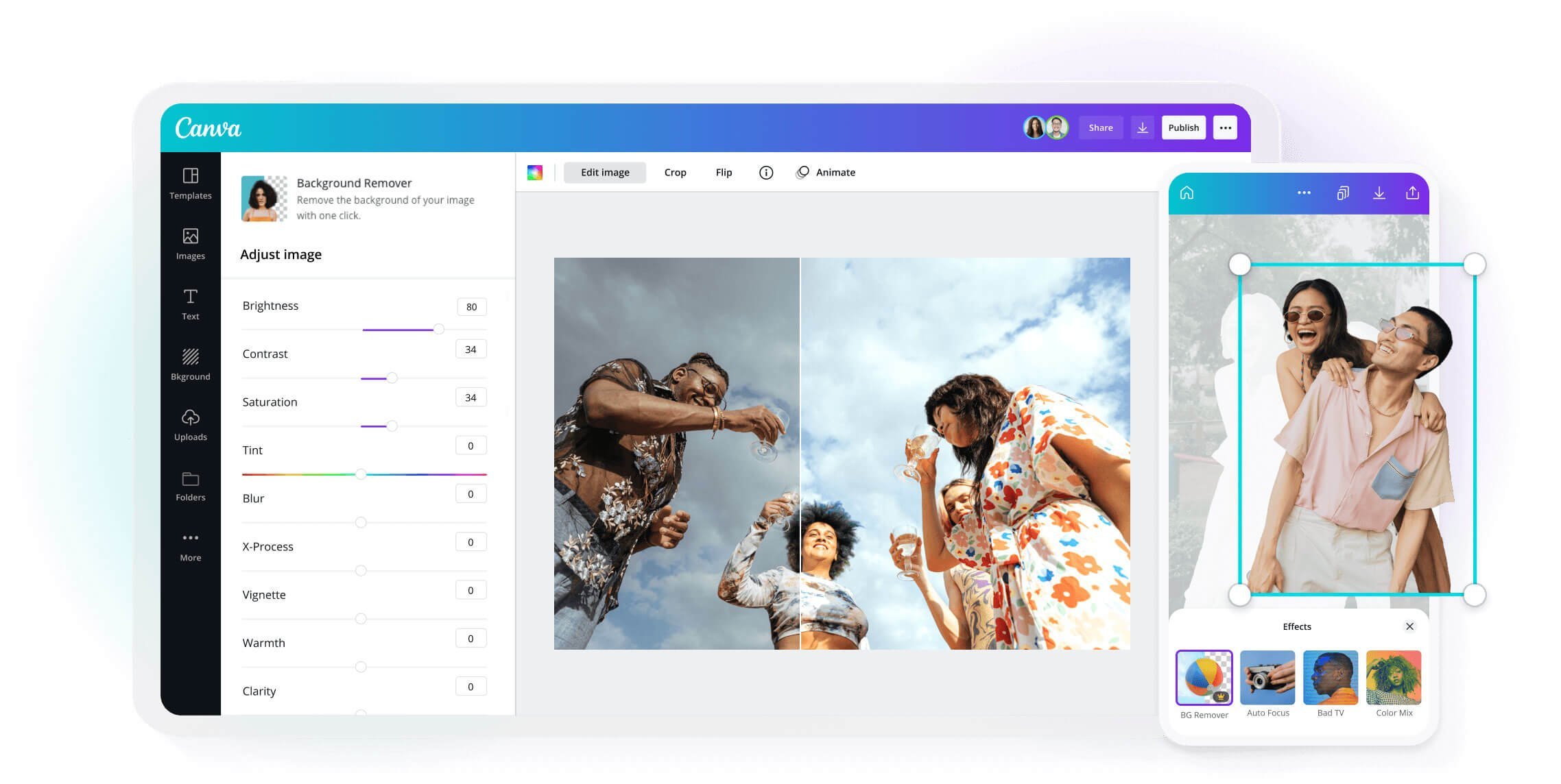 Free Online Photo Editor | Easily edit pictures online | Canva