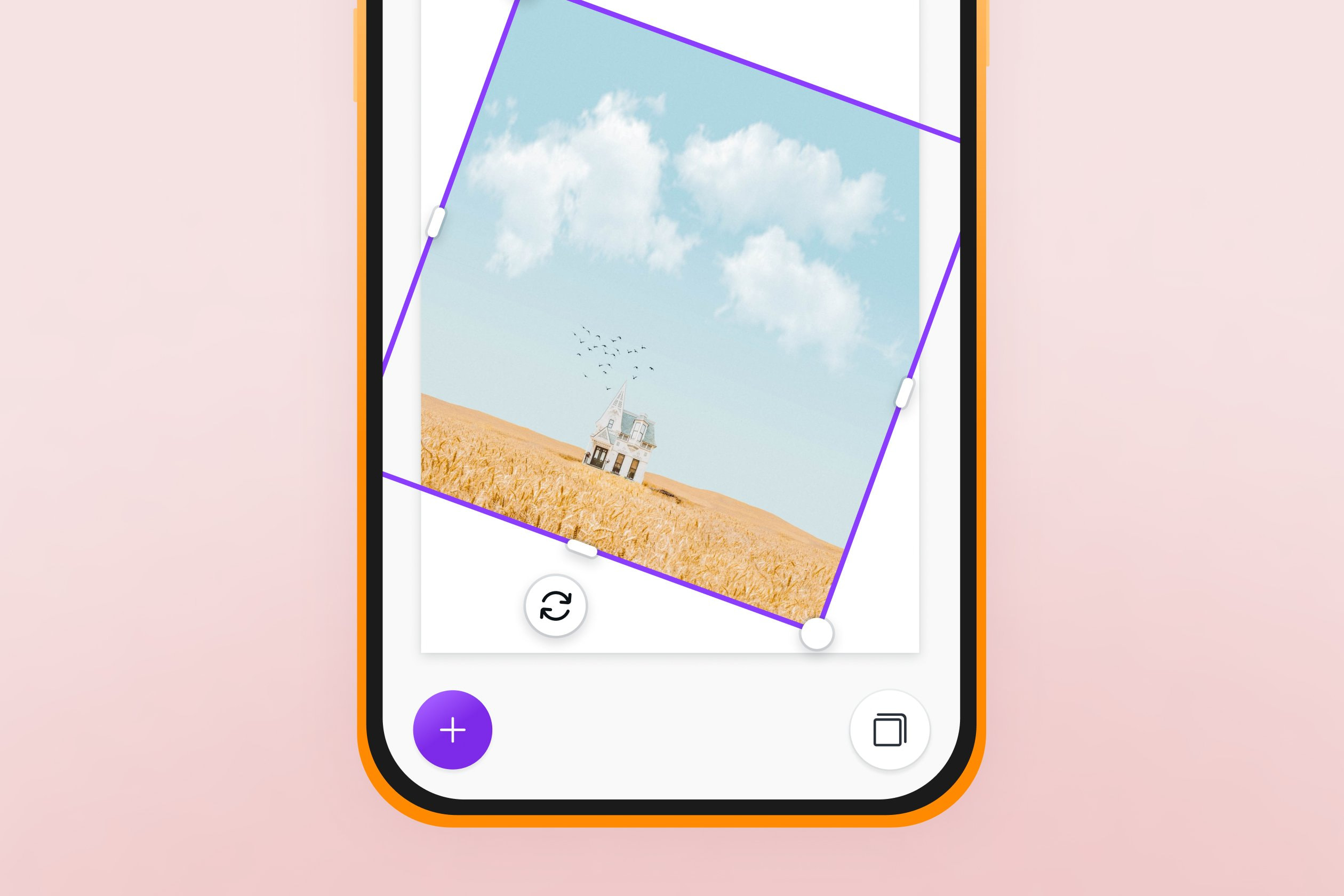 Rotation d'images : Faites pivoter une image en ligne gratuitement | Canva