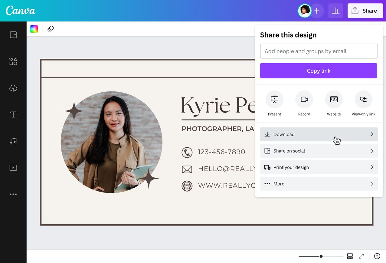 Free Email Signature Generator: Create Email Signatures | Canva