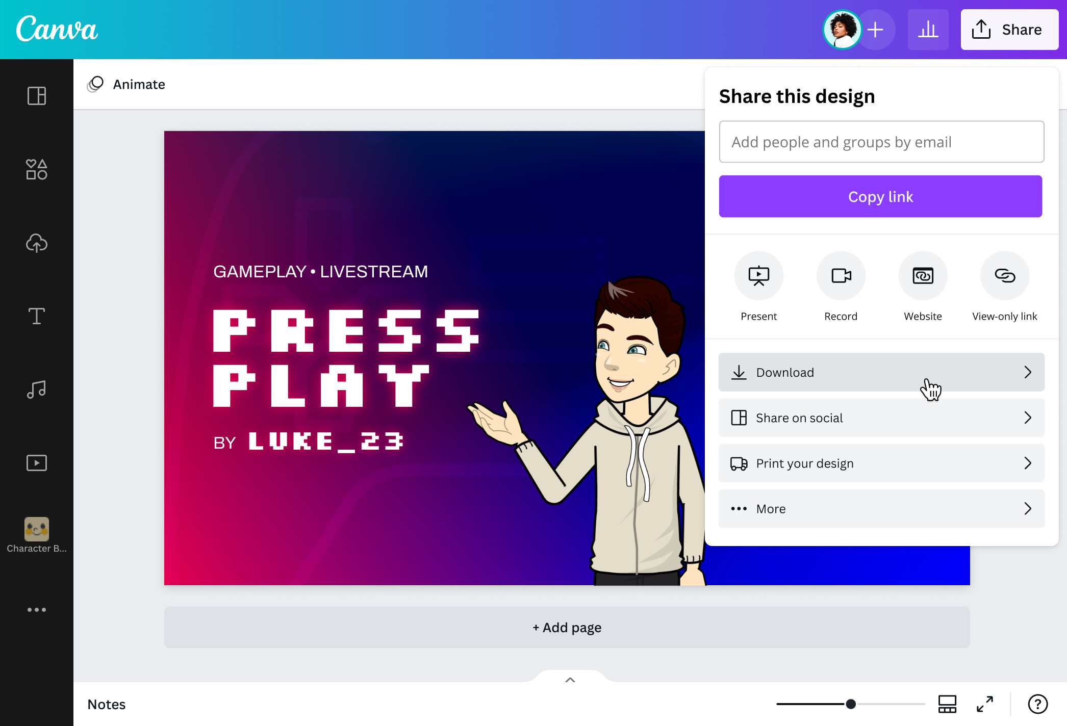 Crea avatares online gratis - Creador de avatares | Canva