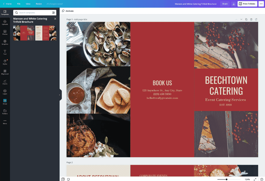 Free Pamphlet Maker - Create Pamphlet Designs Online | Canva