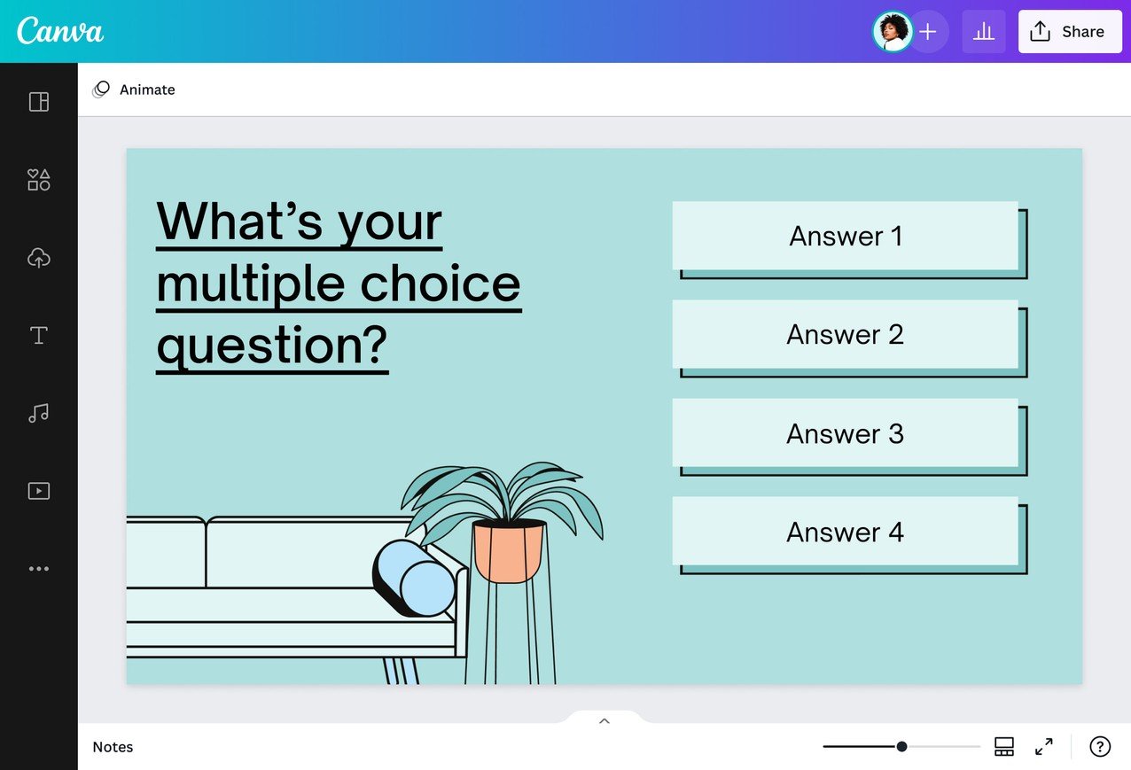 Quick-Start Personailty Quiz Template