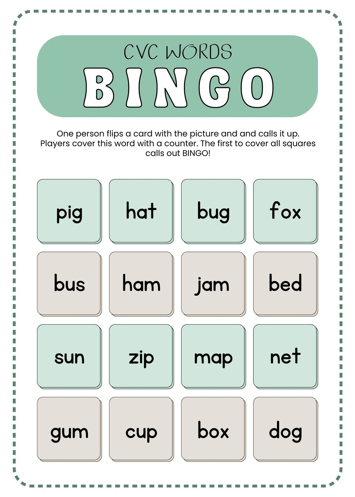 Crea Cartelle Bingo Da Stampare Gratis Canva