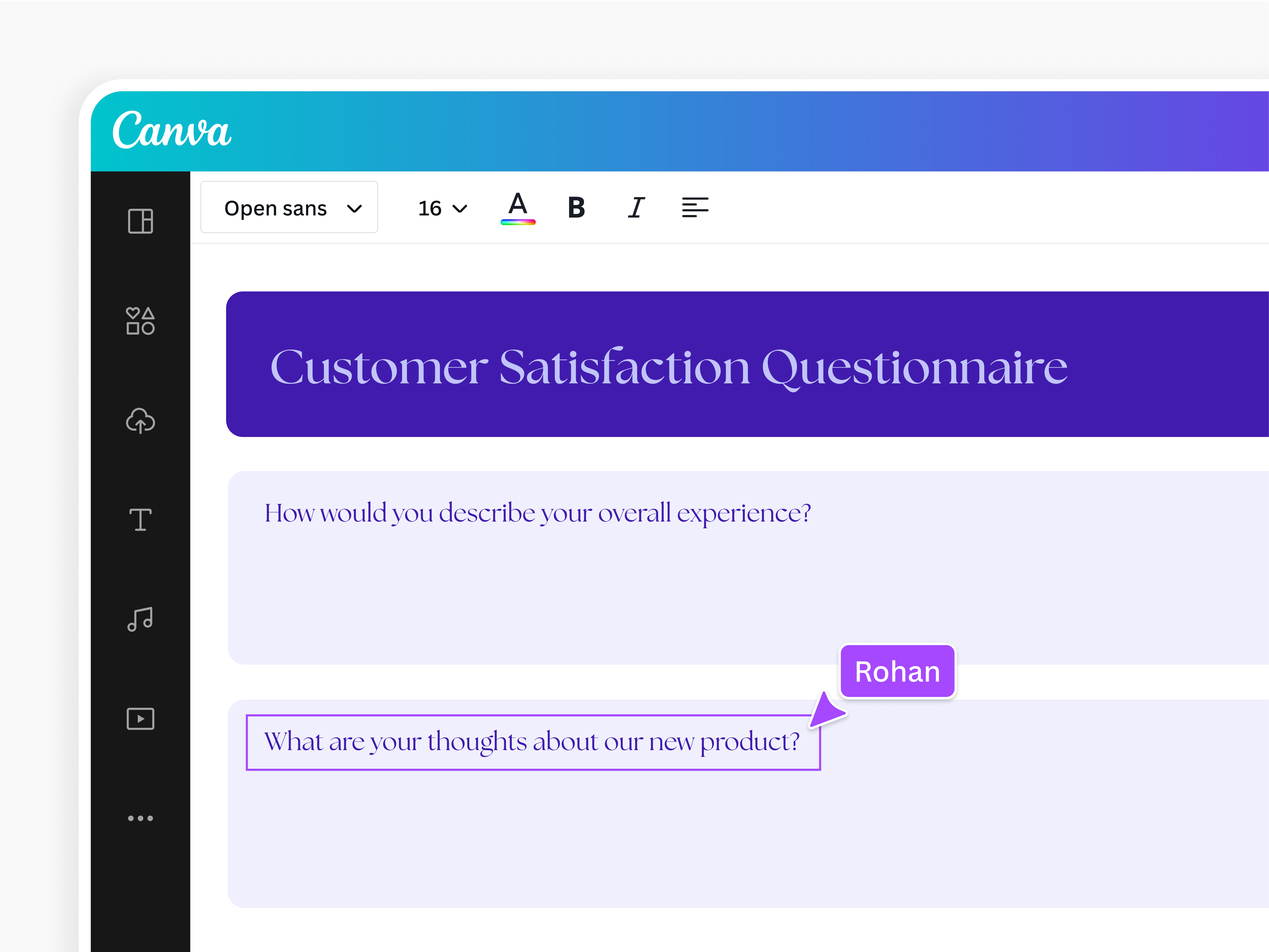How To Make A Questionnaire Examples Templates Canva