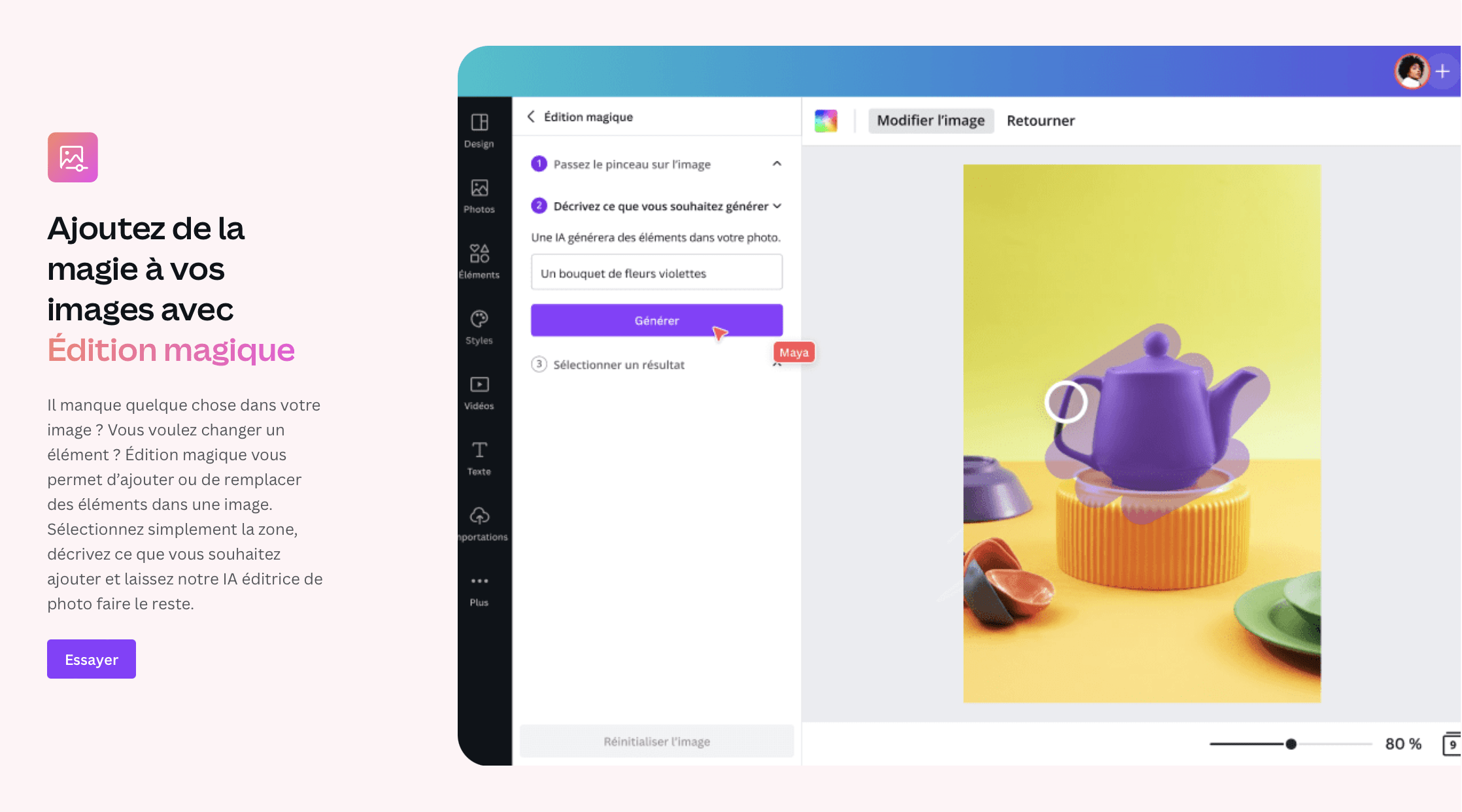 IA by Canva, la preuve par l'image (mais pas que !)... | Canva
