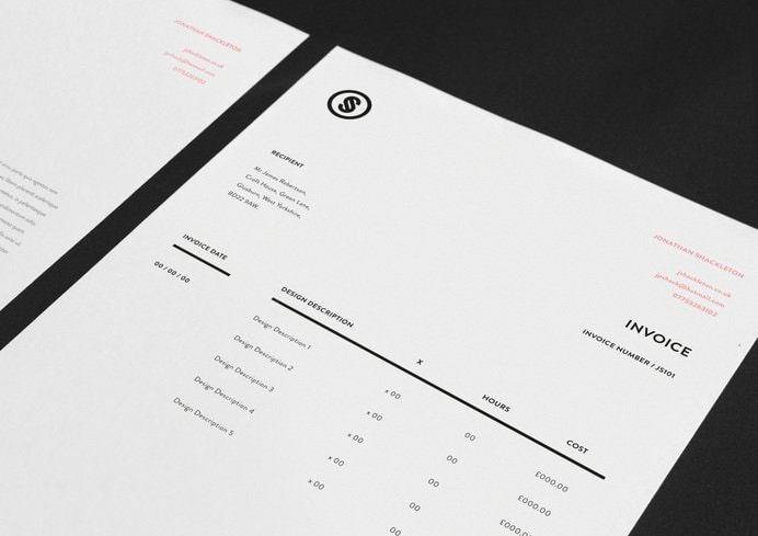 Invoice Design: 50 Examples To Inspire You | Canva