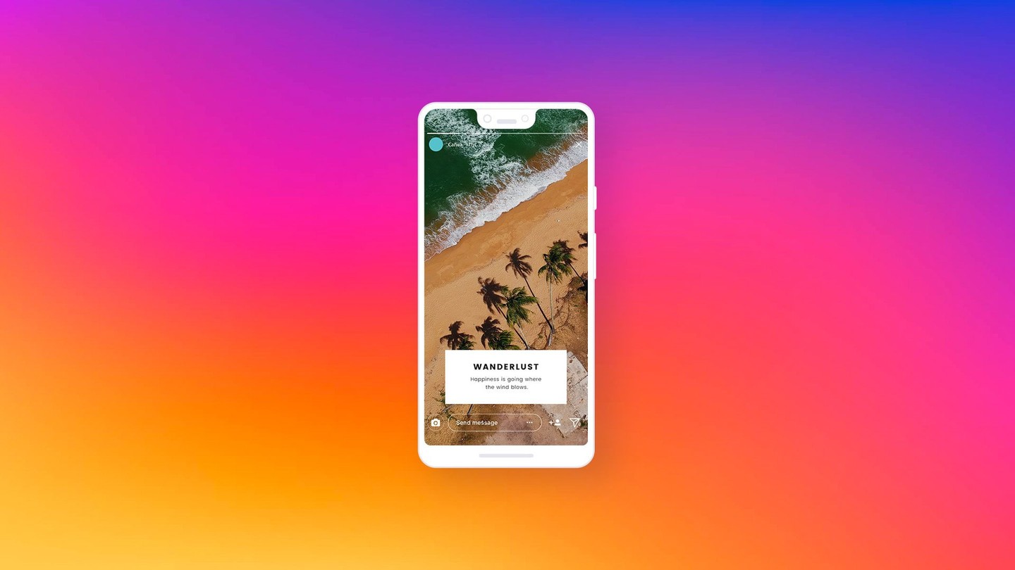 Canvaを使ったInstagramストーリーズの具体的な作成手順