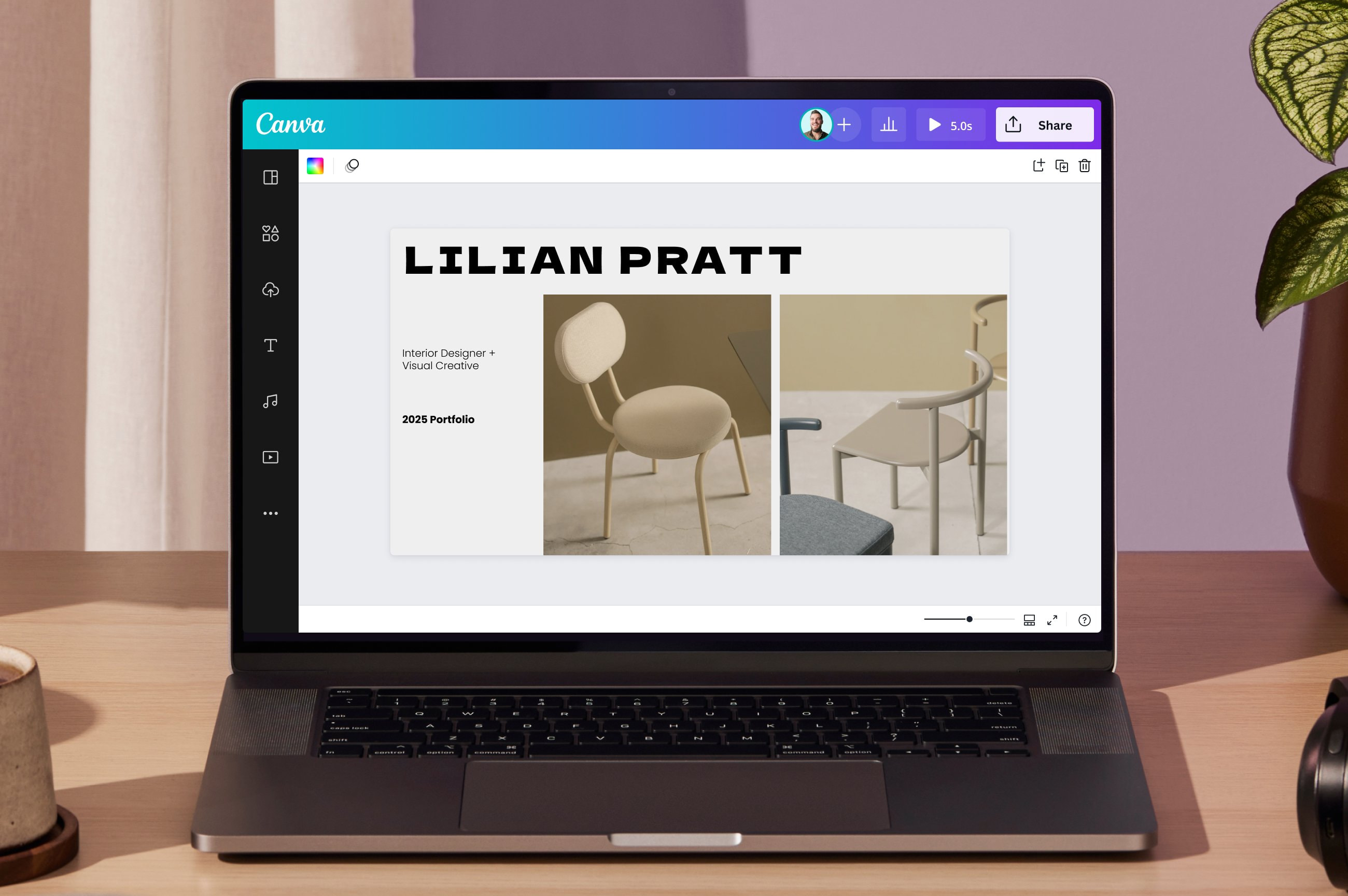 Membuat Mockup Website Online Gratis Canva