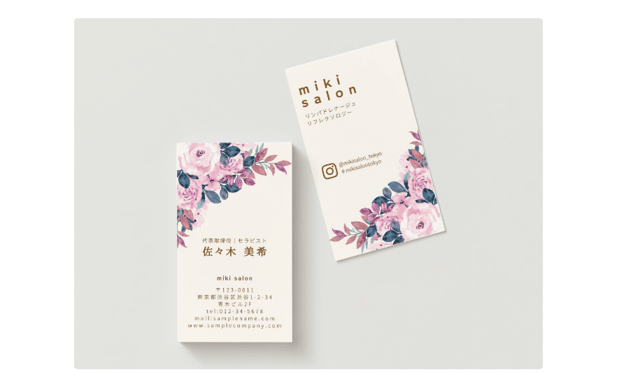 花名刺作成!無料テンプレートでおしゃれなデザインが簡単に作れる! | Canva