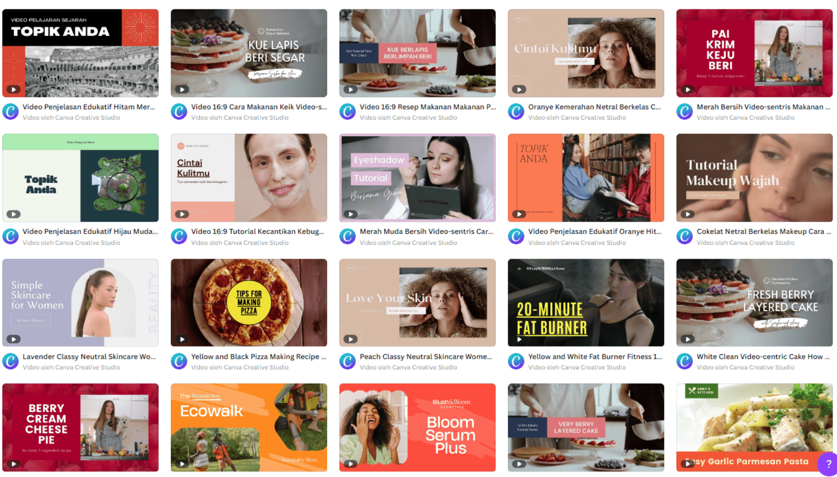 Edit Video Tanpa Watermark, Gratis Canva