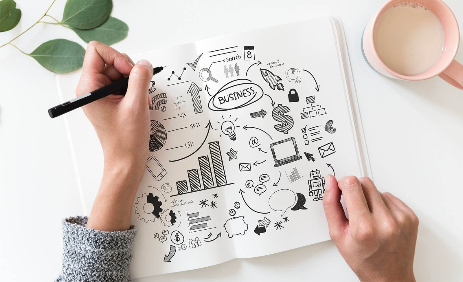 Infographics Drawing Easy