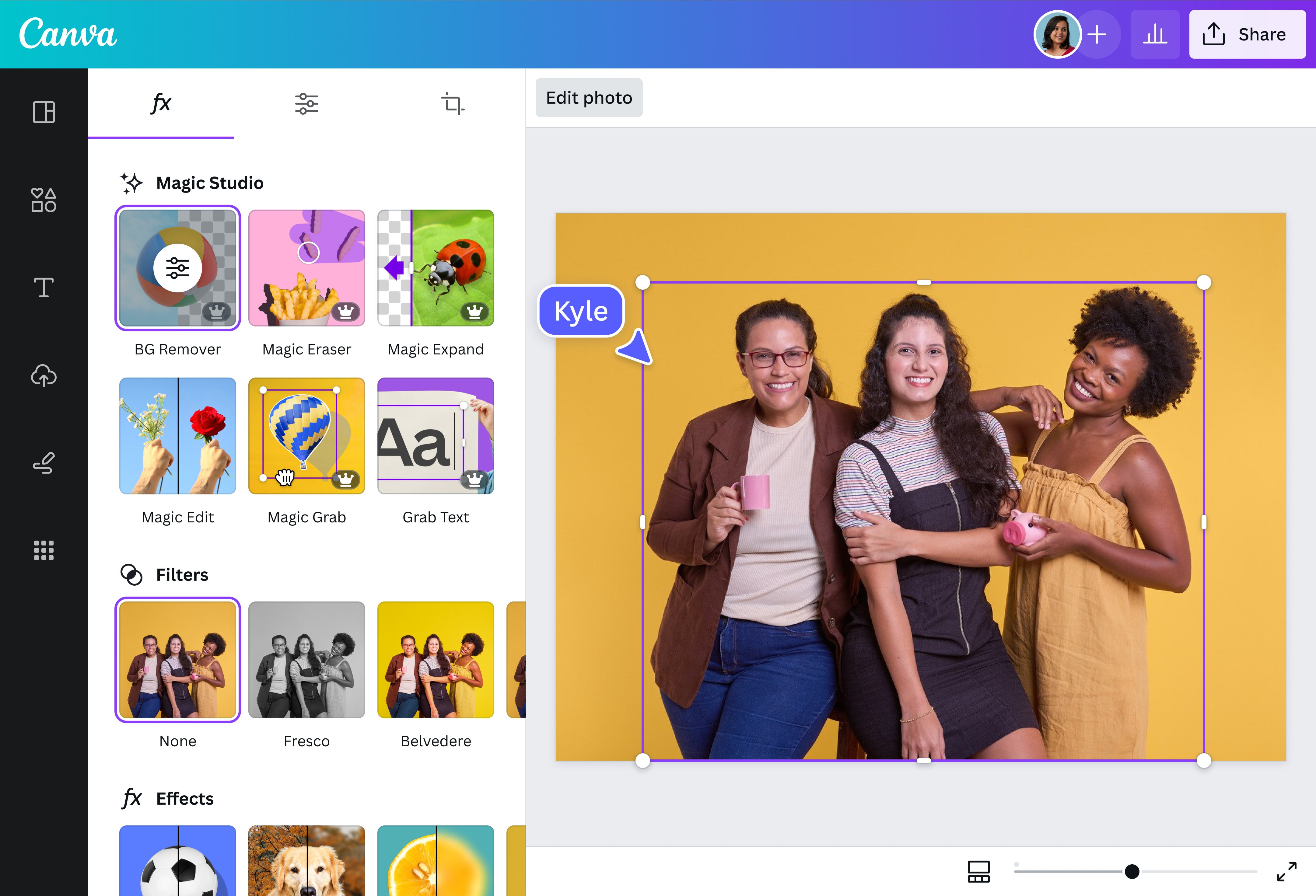 Online Photo Background Change Canva