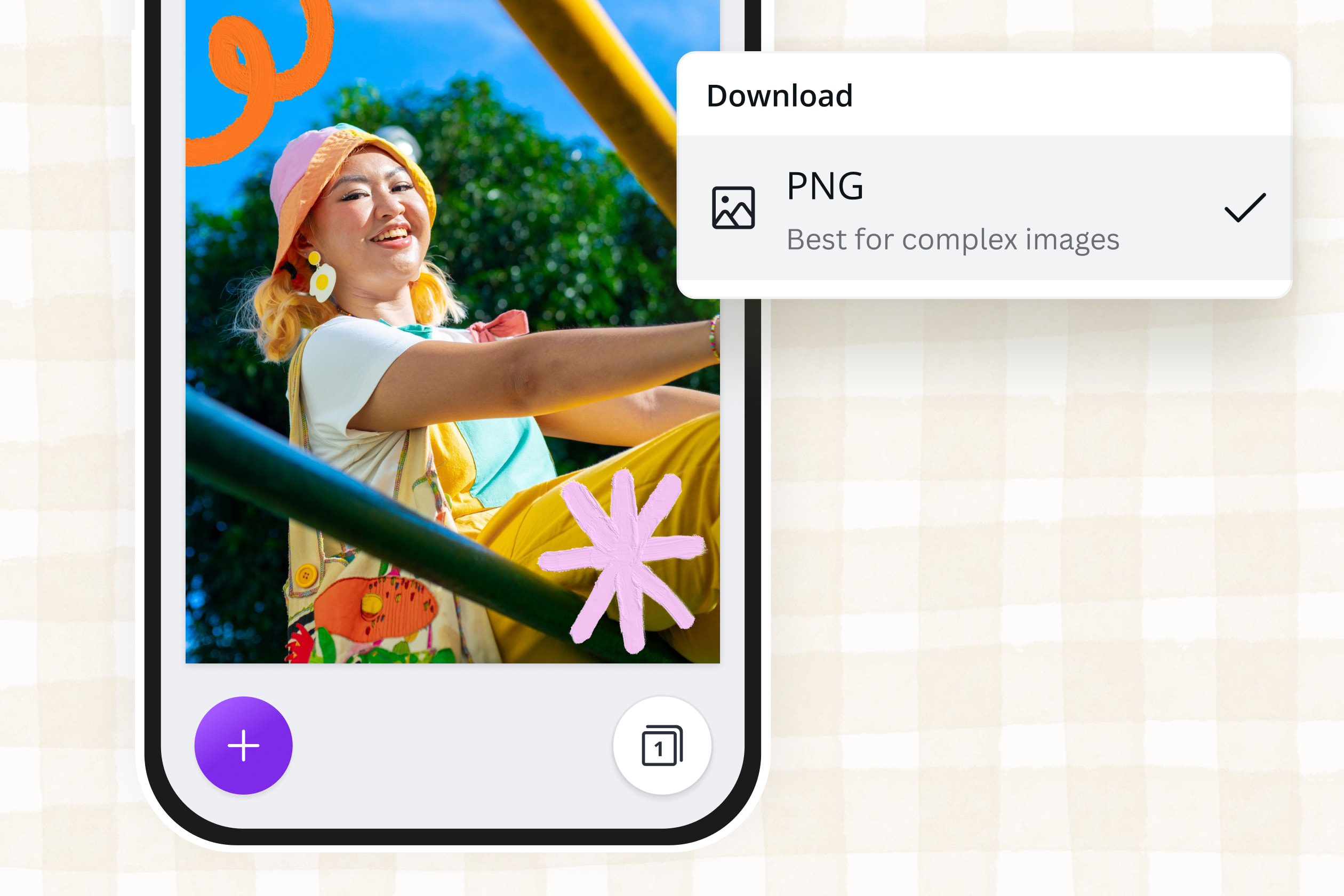 Cambiar formato de imágenes gratis Canva