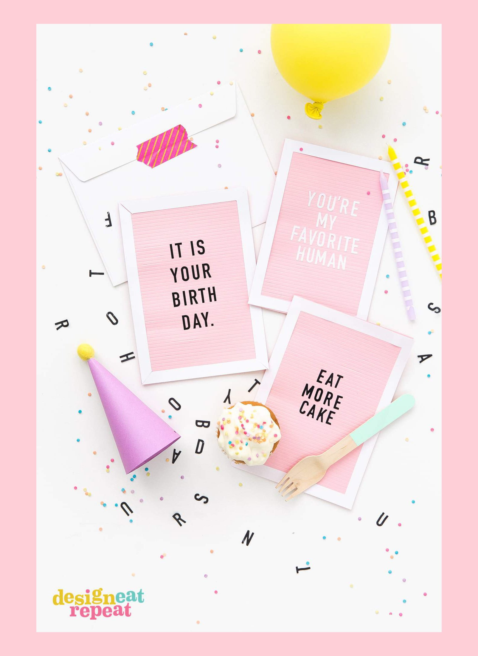 Aesthetic Happy Birthday Card