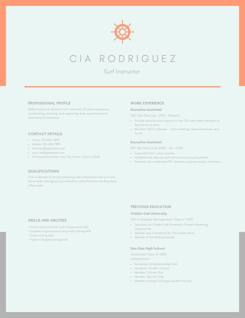Download Emphasize Career Highlights On Your Resume By Using Color Strategically SVG Cut Files