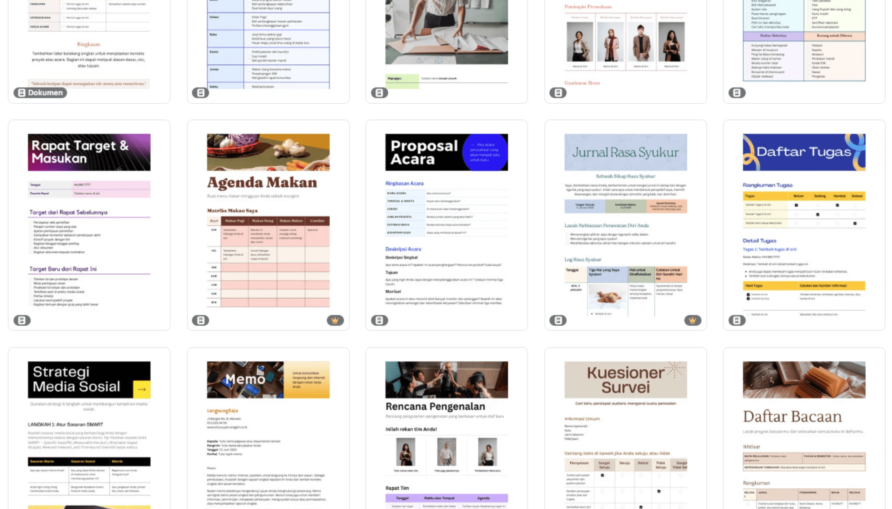 Membuat Dokumen Kantor untuk Administrasi & Bisnis | Canva