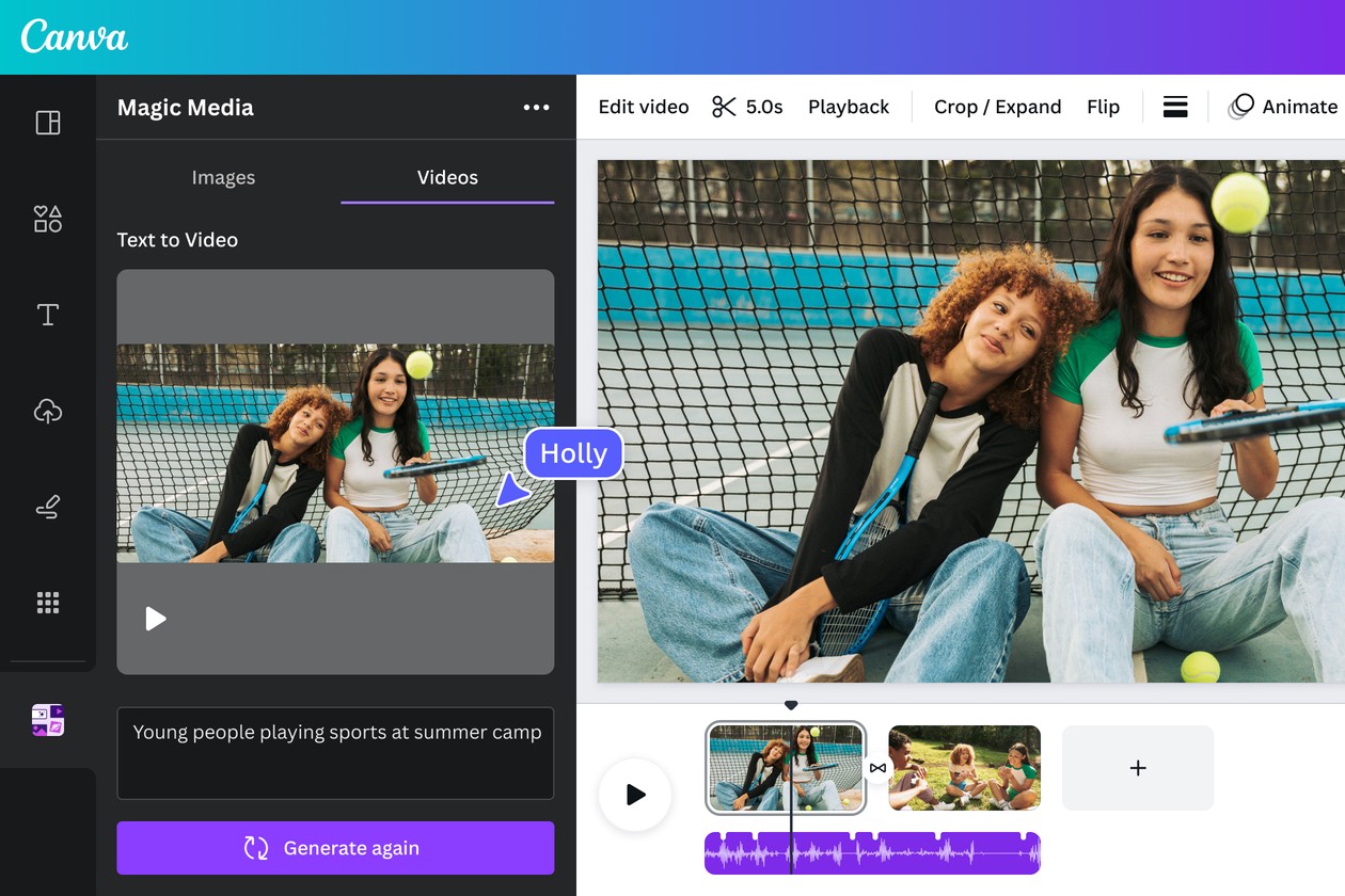 Videos con IA - Generador de video con IA | Canva