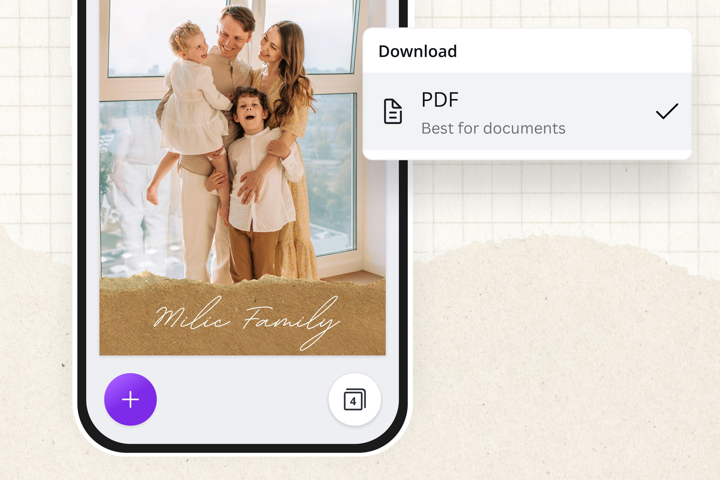 Convertidor gratuito de JPG a PDF online imágenes JPG a PDF Canva