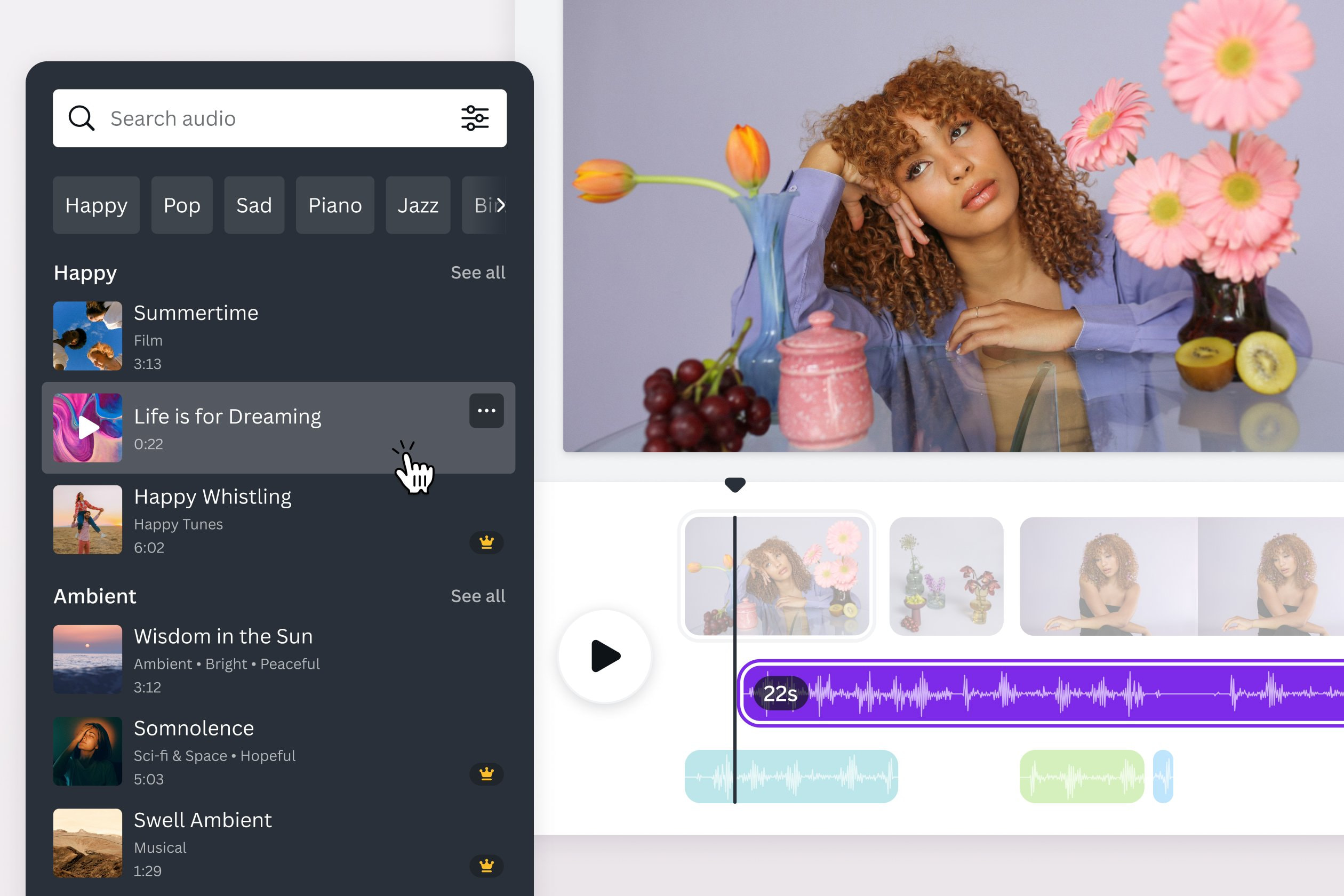 Eliminar audio eliminar audio de un video en línea y gratis Canva