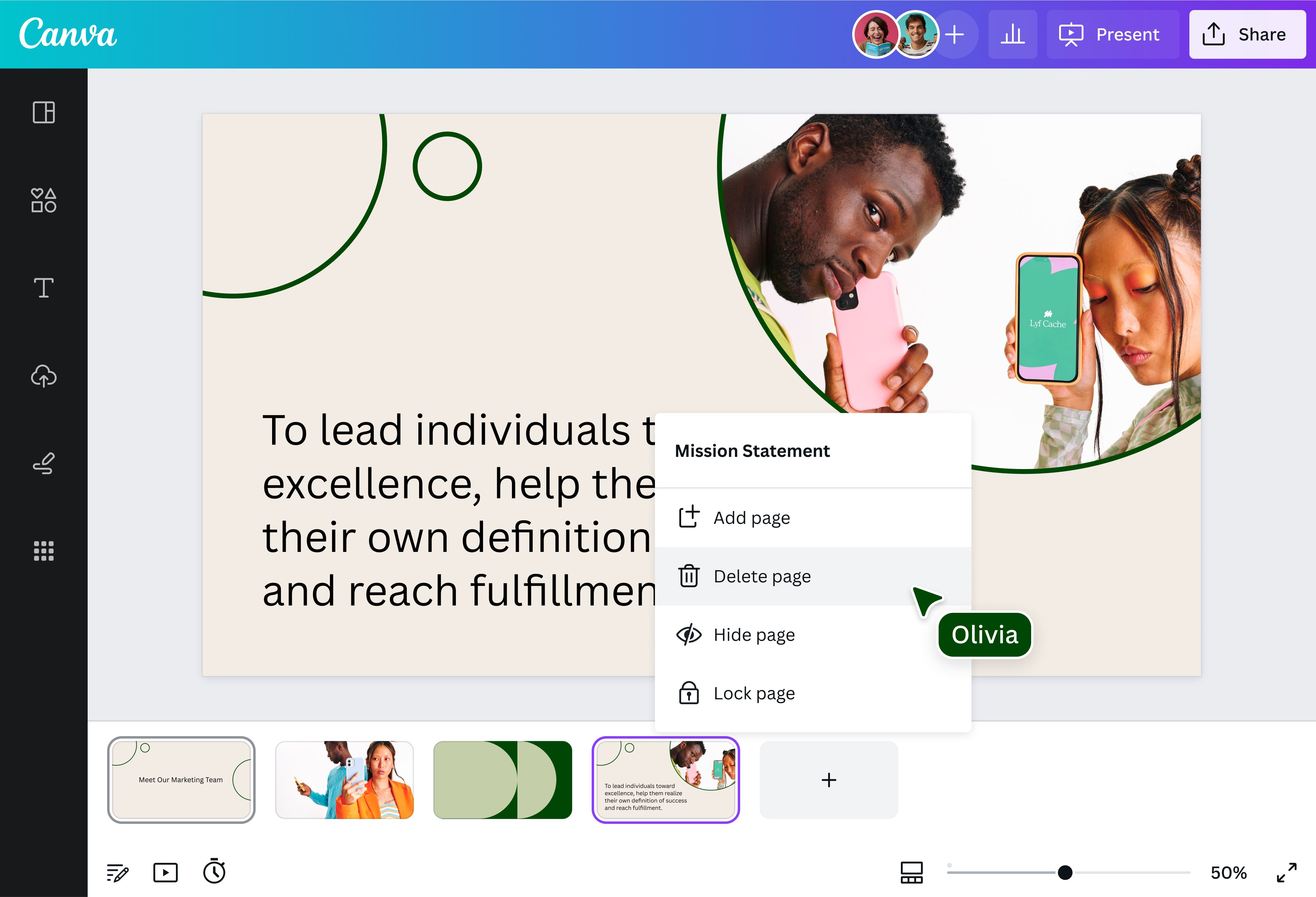 Supprimer des pages d’un PDF en ligne gratuitement | Canva