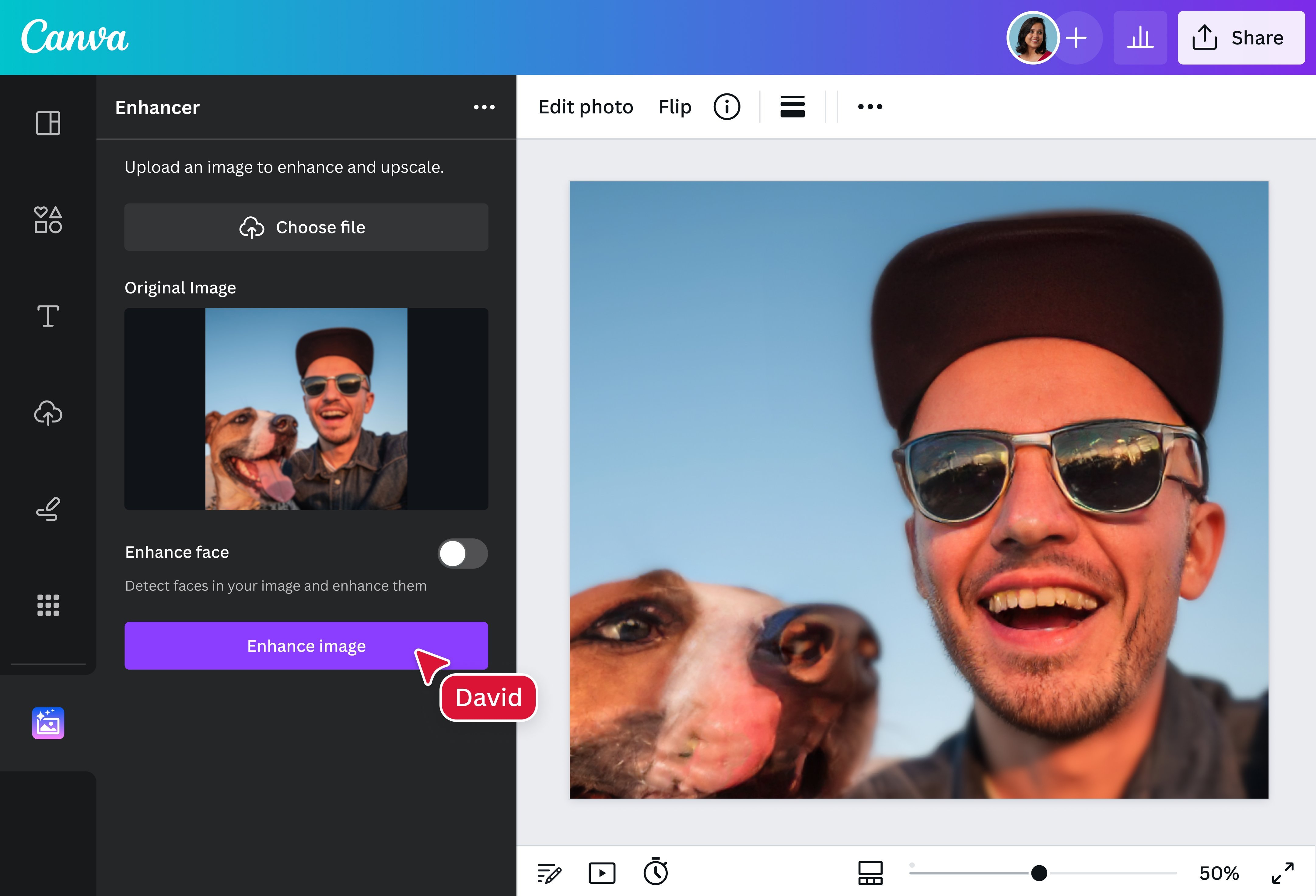 Photo Enhanced Meilleur Photo Enhancer Ia Pour Améliorer Qualité Image En Ia : Youcam ...