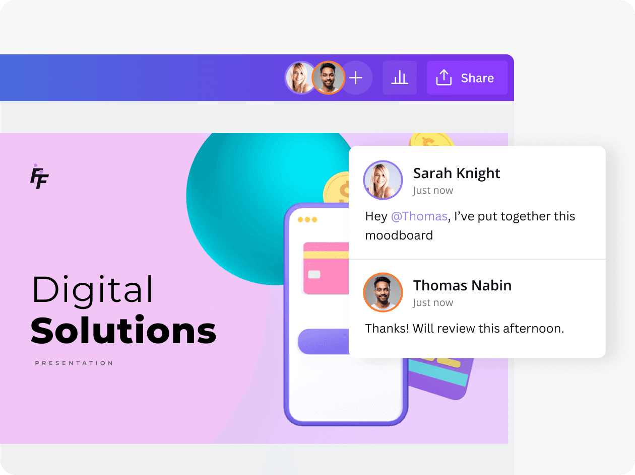 Visual collaboration tools to improve creative workflows | Canva Teams