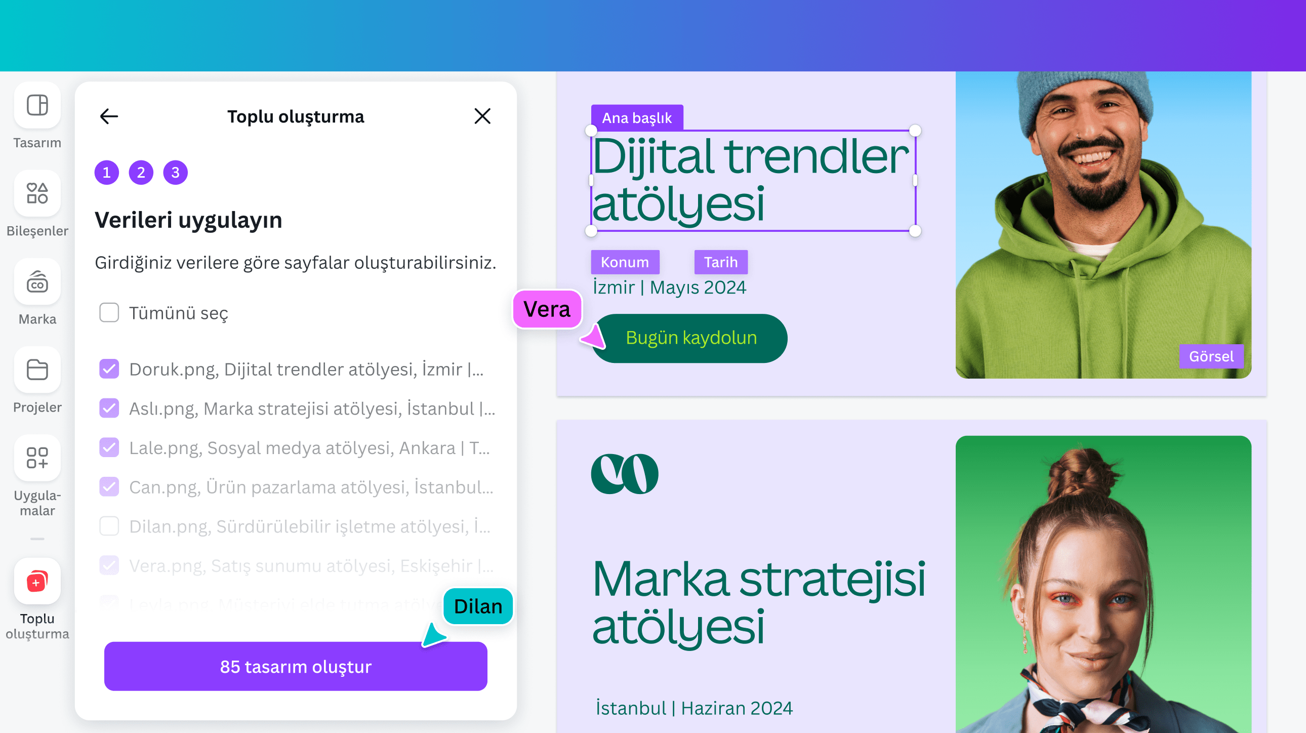 Canva Create: Tasarımın Yeni Dünyası