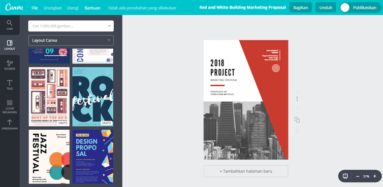 Buat Desain Proposal Kegiatan Yang Luar Biasa Keren Canva