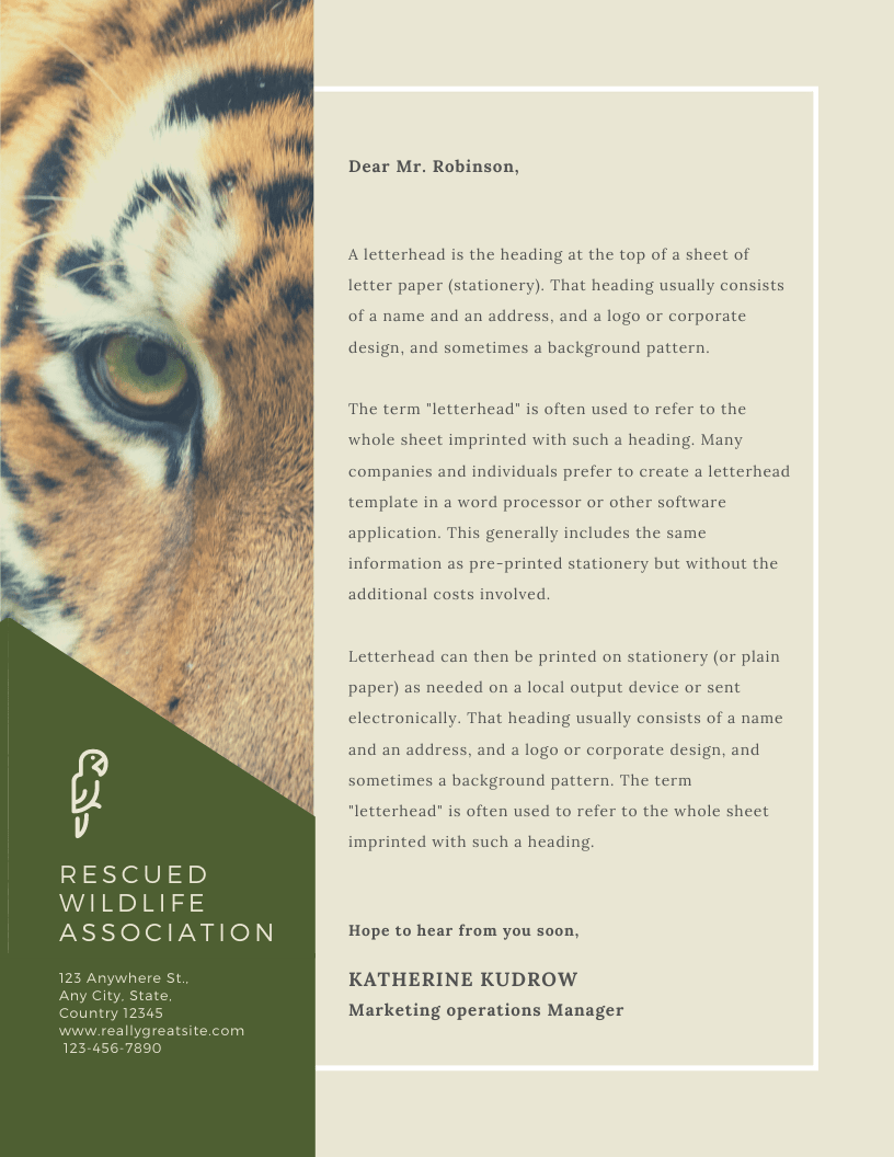 Letterhead Printing & Paper with Canva