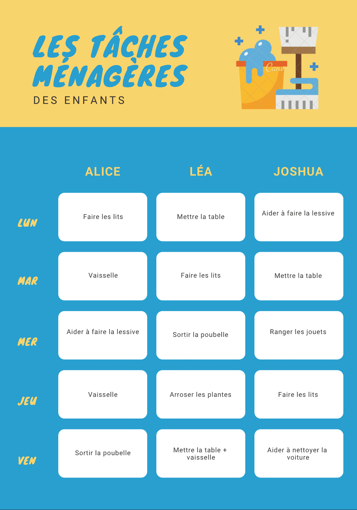 Emploi du temps pour agenda : 10 modèles à télécharger | Canva