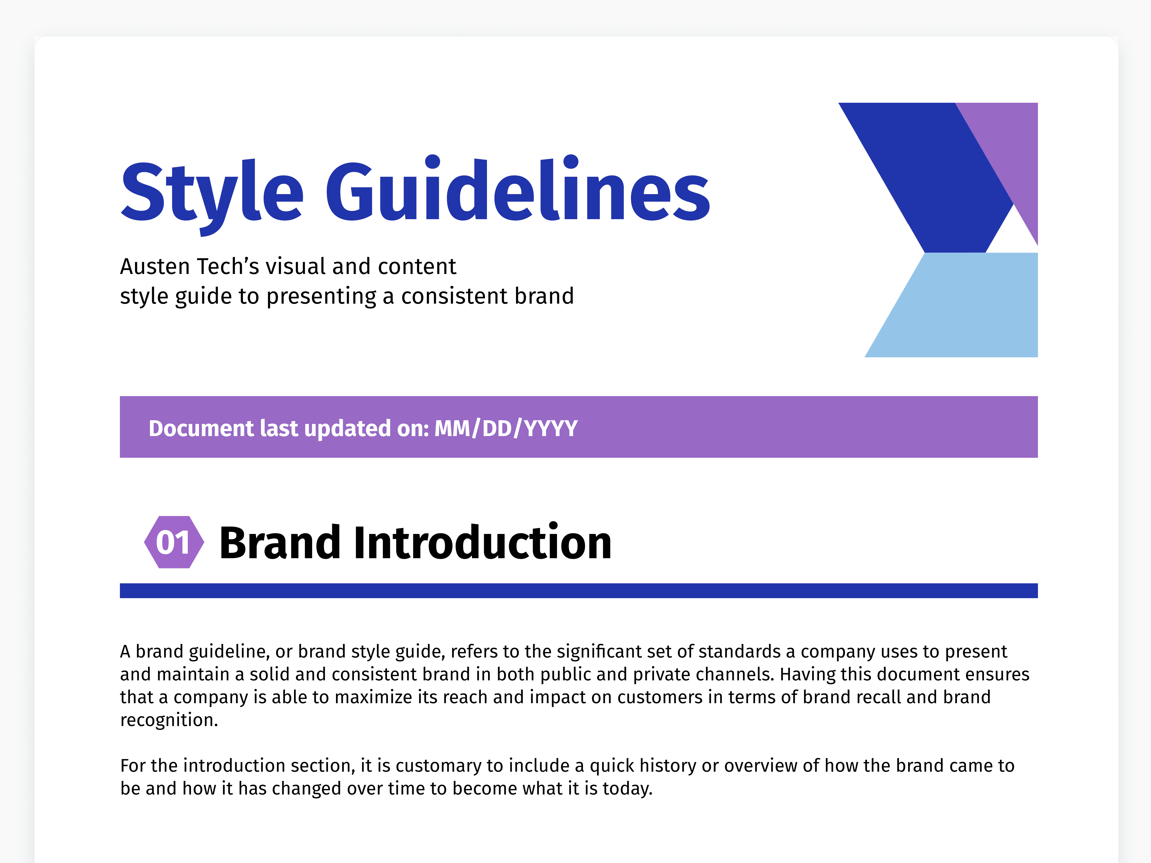 Create a Style Guide (How-tos, Examples, Tips) | Canva