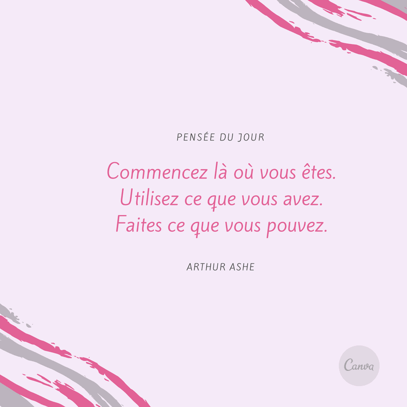 Creez Des Citations Positives Gratuitement Canva