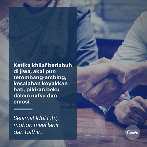 Ucapan Selamat Idul Fitri Penuh Makna Dengan Gambar Canva