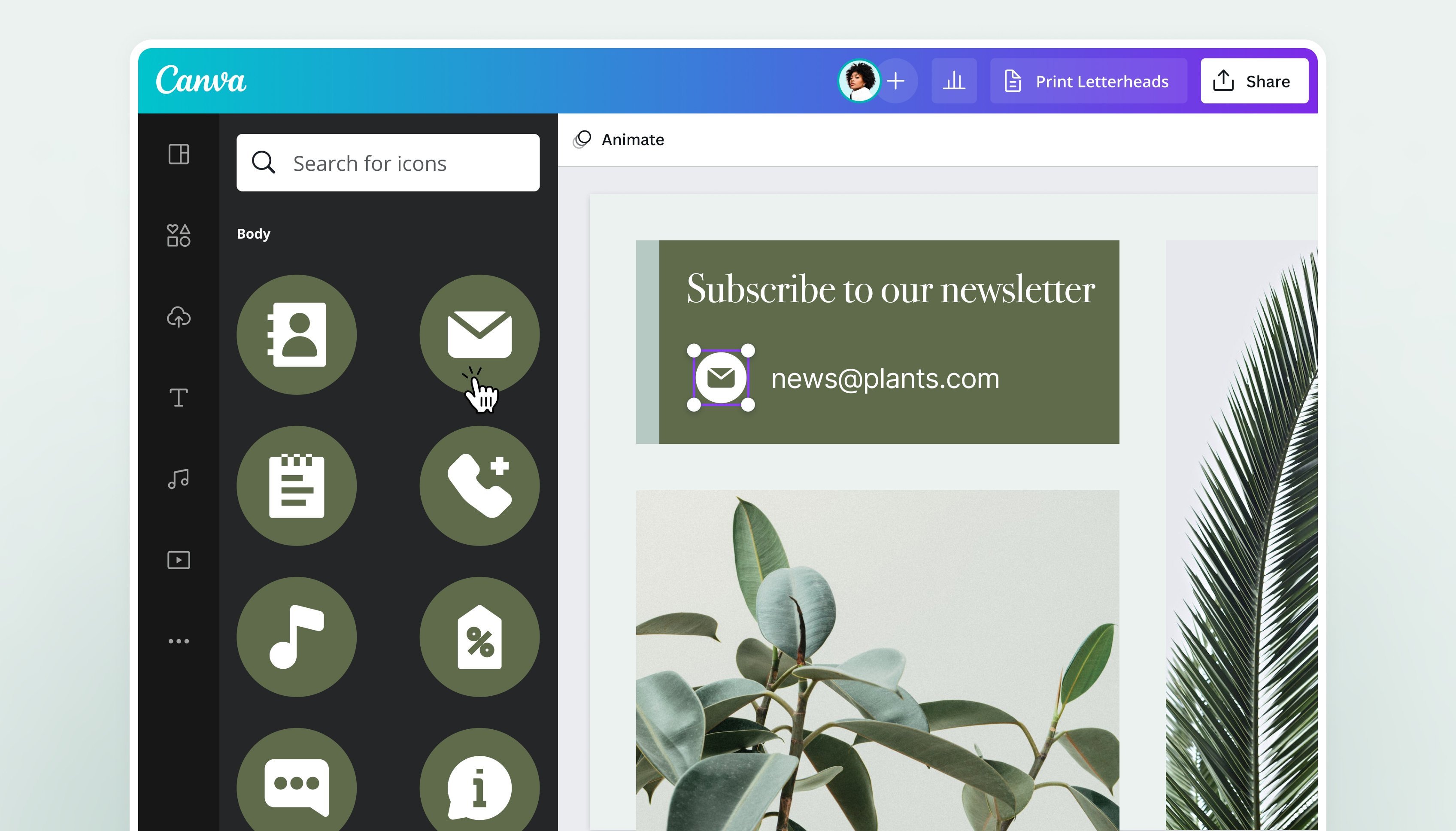 Crea íconos online de forma gratuita - Creador de íconos | Canva