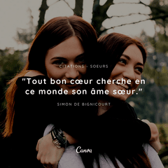 Notre Selection Des Plus Belles Citations Sur Les Soeurs Canva