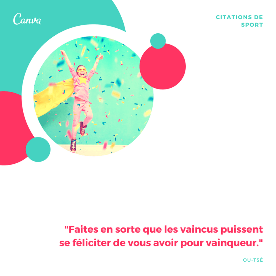 Notre Selection Des Meilleures Citations Sur Le Sport Canva