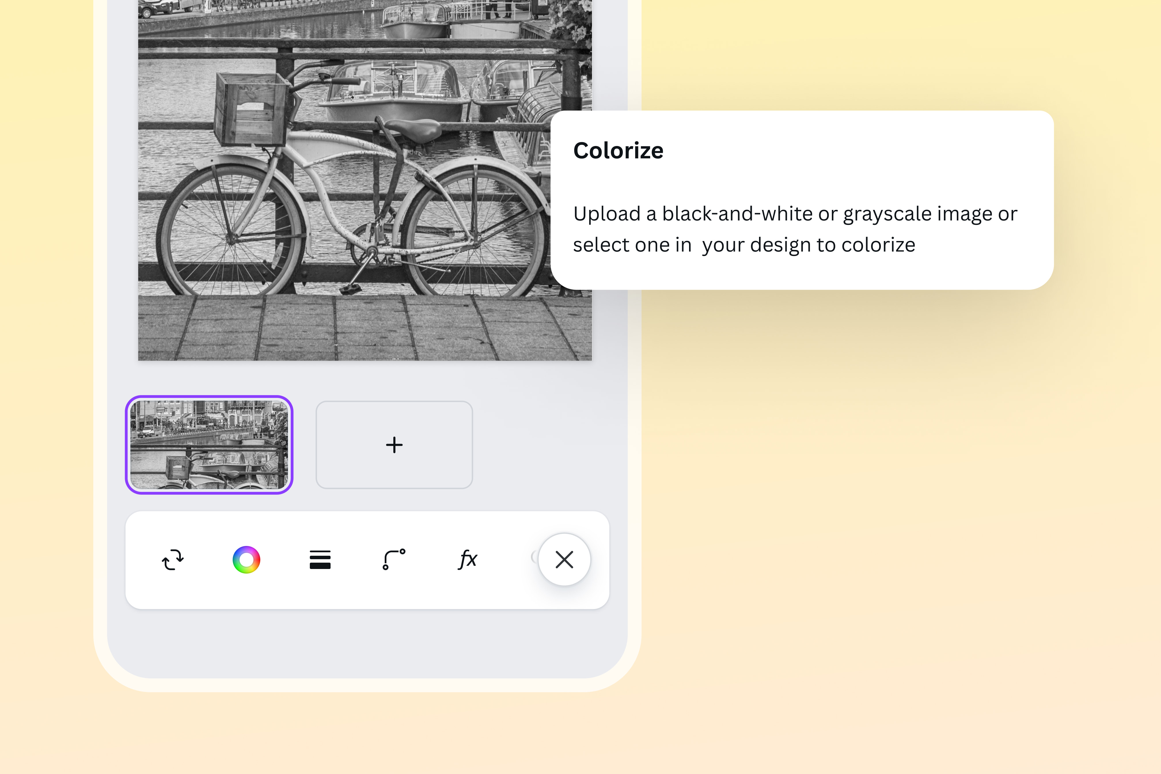 Colorir fotos: transforme imagens em preto e branco em cores | Canva