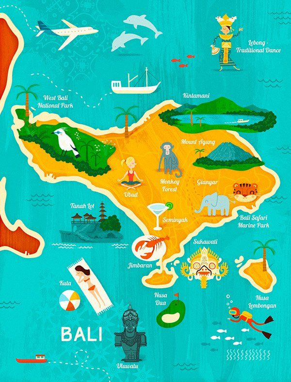 10の美しい地図から学ぶビジュアルデザインと構図のアイデア