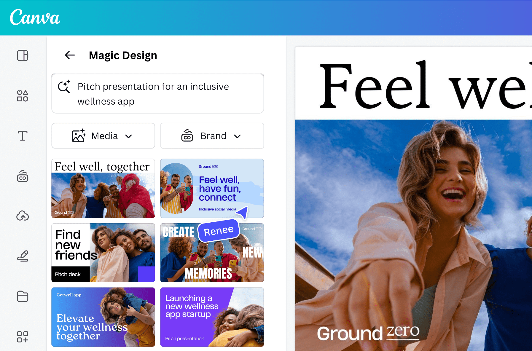 Canva Magic Media product features