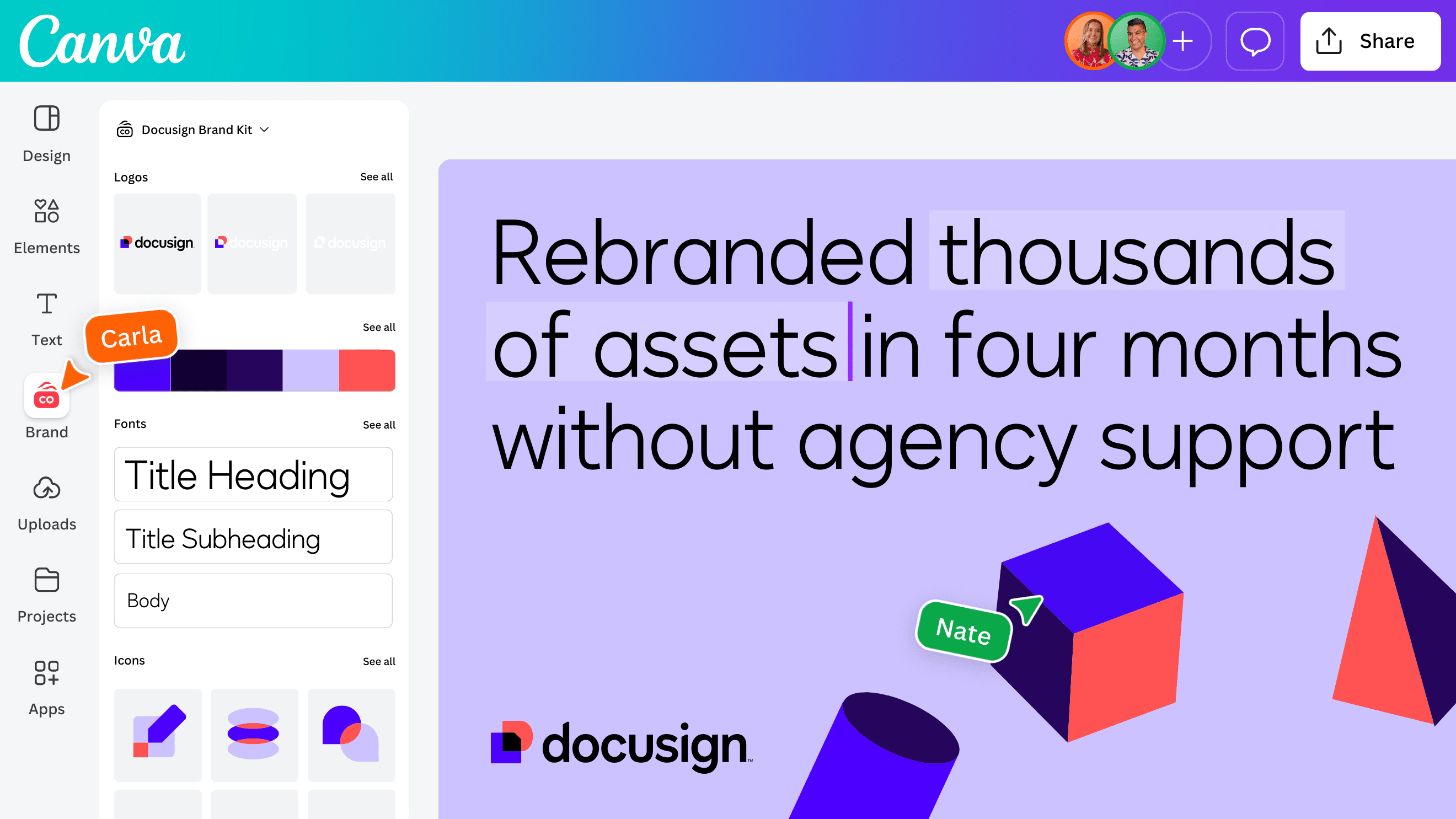 How Docusign scaled a global rebrand and unlocked $300K of Creative ...