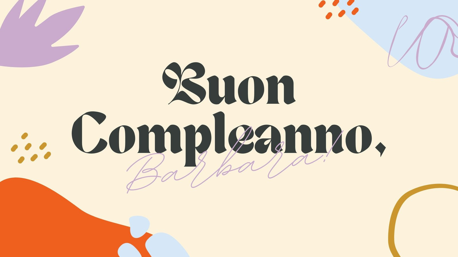 Crea video di buon compleanno | Canva