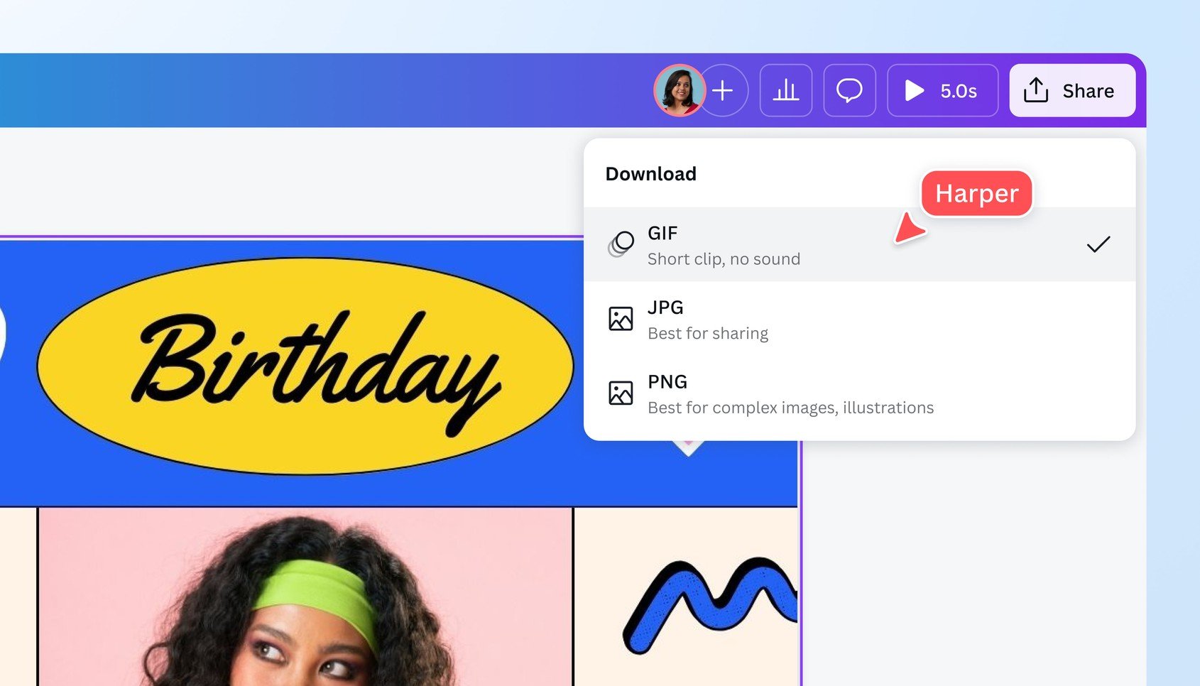 Free GIF Maker: Create GIFs from images and videos | Canva