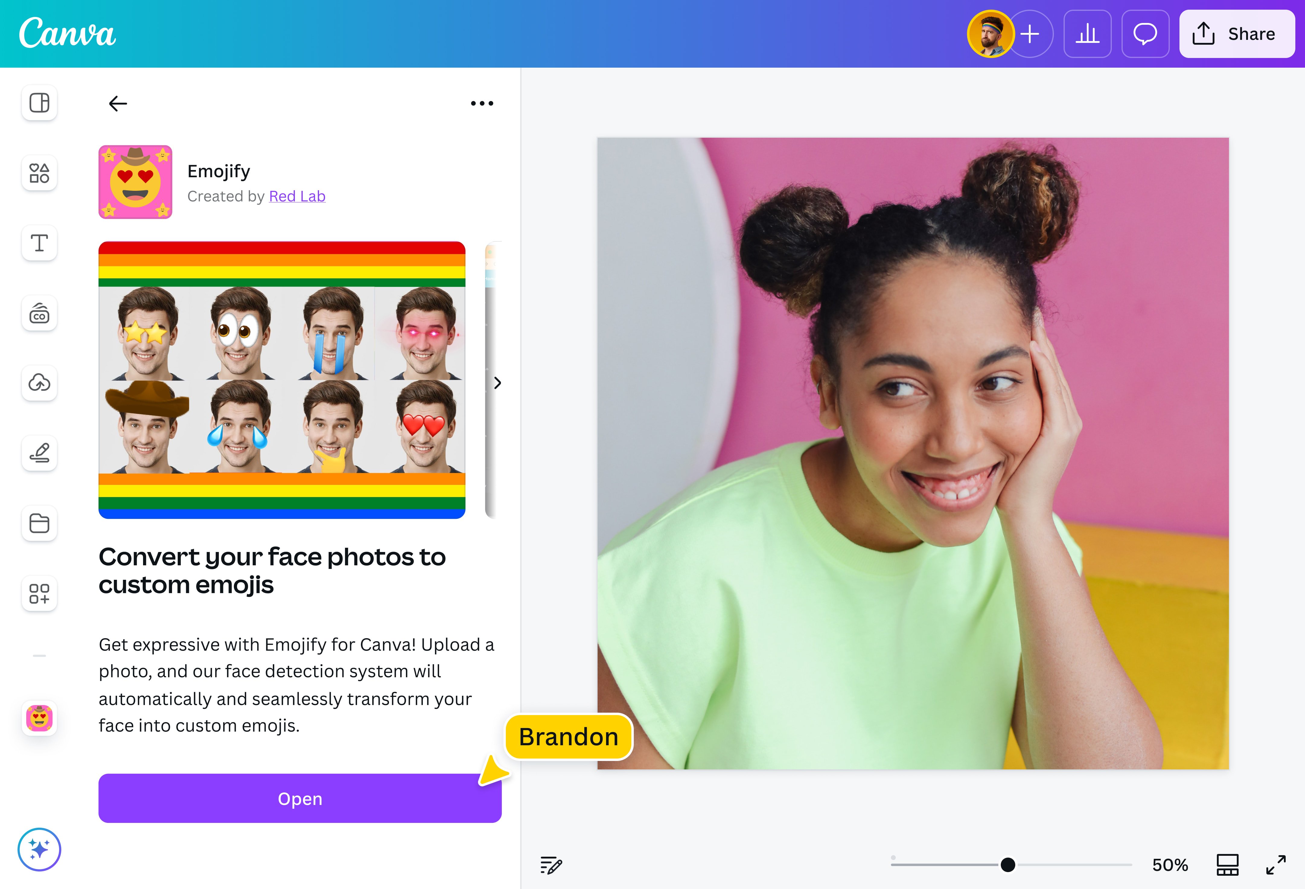 Pembuat Emoji Online Gratis | Canva