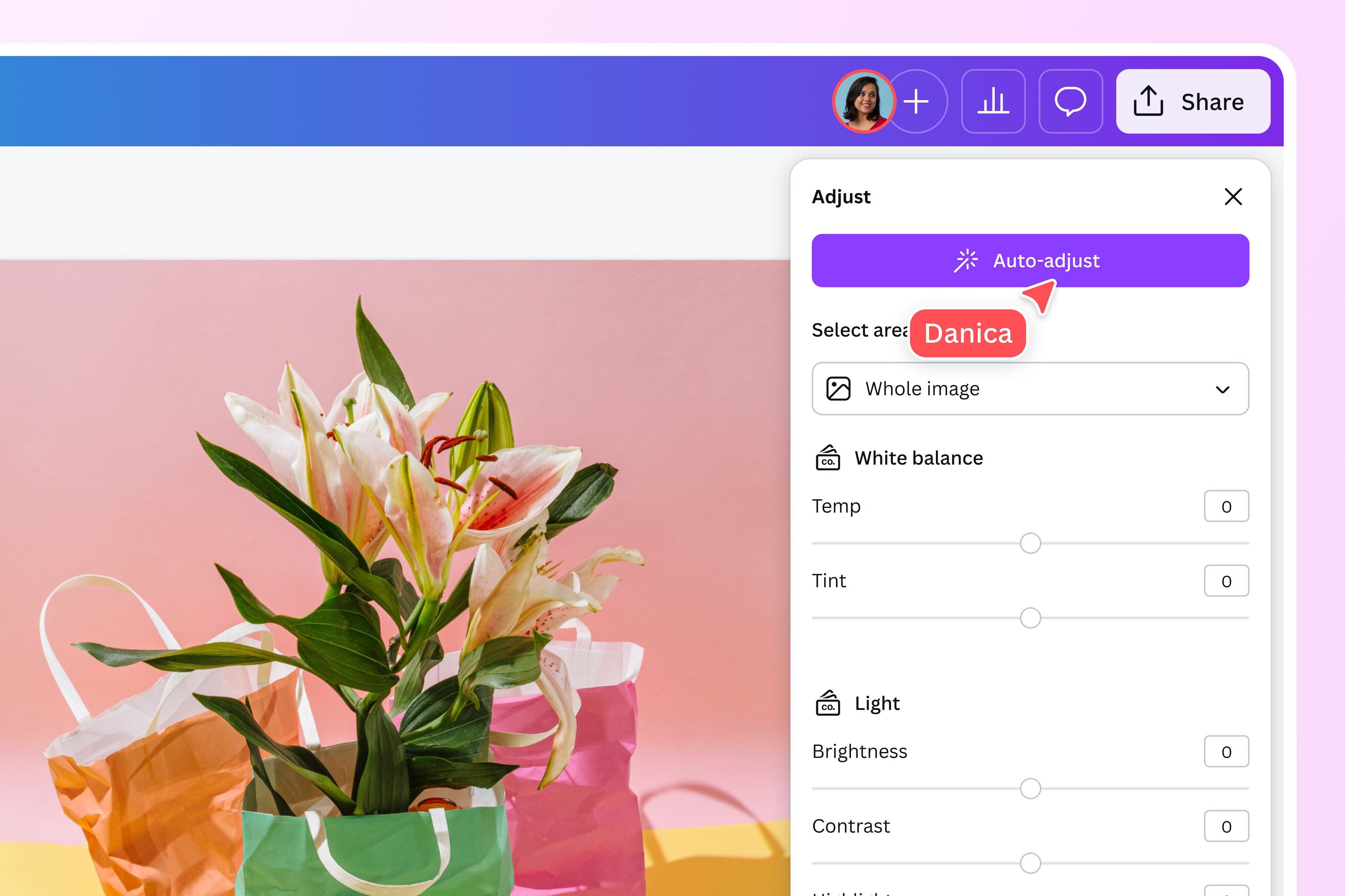 Mejorar imagen online gratis con IA - Mejorador de fotos | Canva