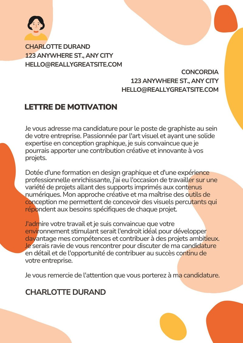 Presentation Lettre De Motivation Manuscrite Lettre Modele — free download