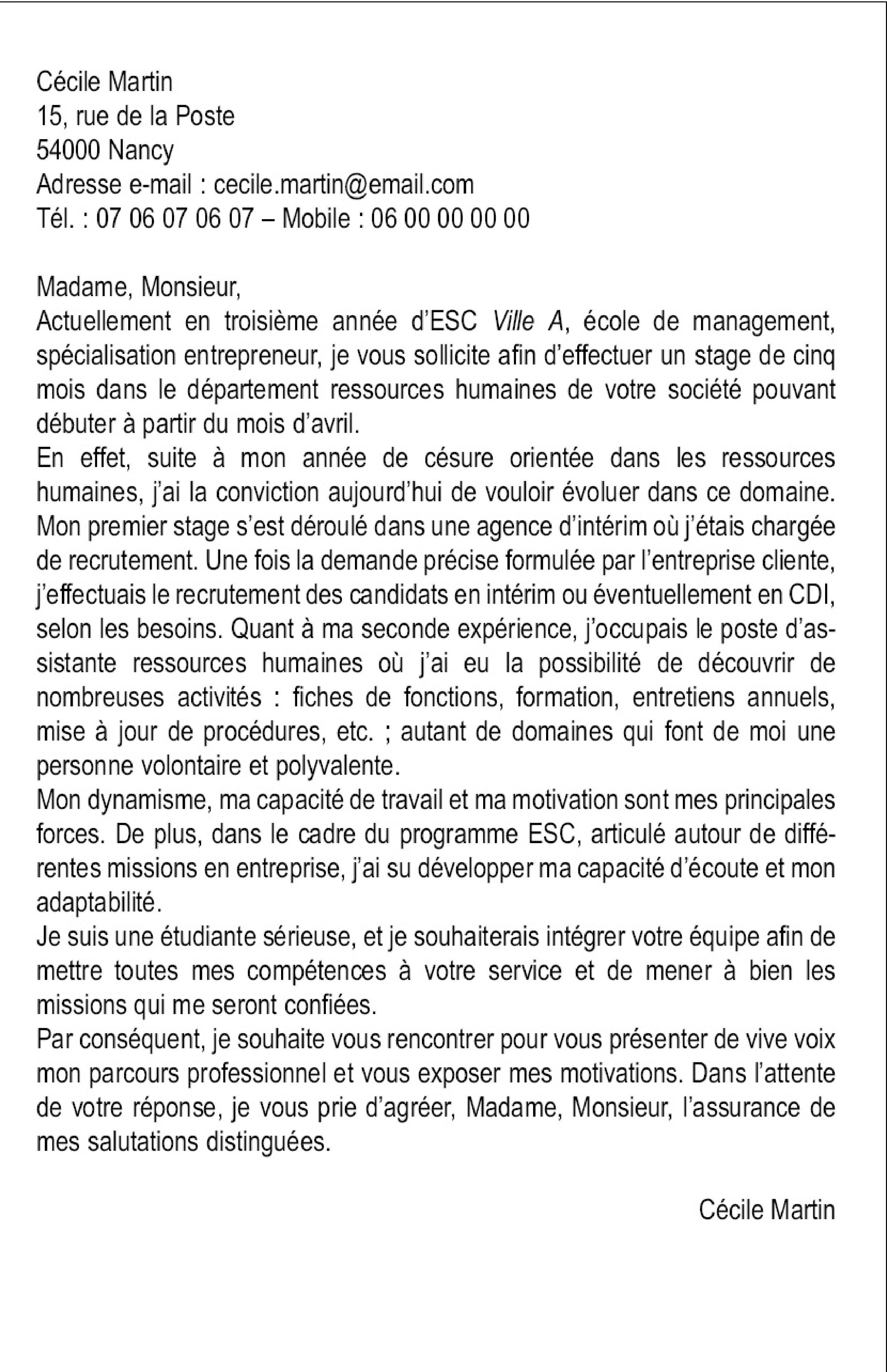 Lettre De Motivation Le TOP 25 Des Mod les Conseils Canva Lettre De Motivation Le TOP 25 Des Mod les Conseils Canva