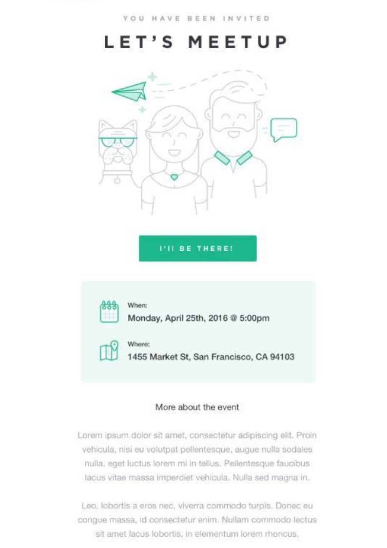 le top  des templates de newsletter design gratuits canva