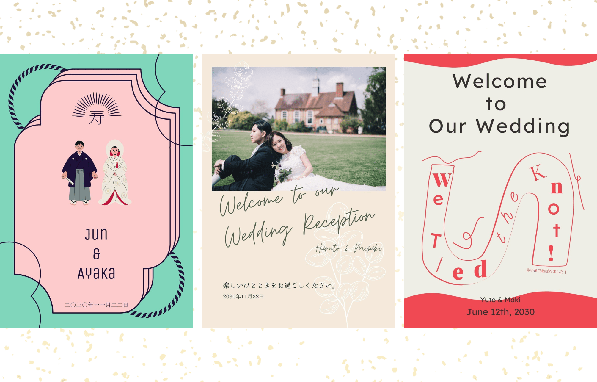 ウェルカムボードを手作り！アイディアと事例をまとめました