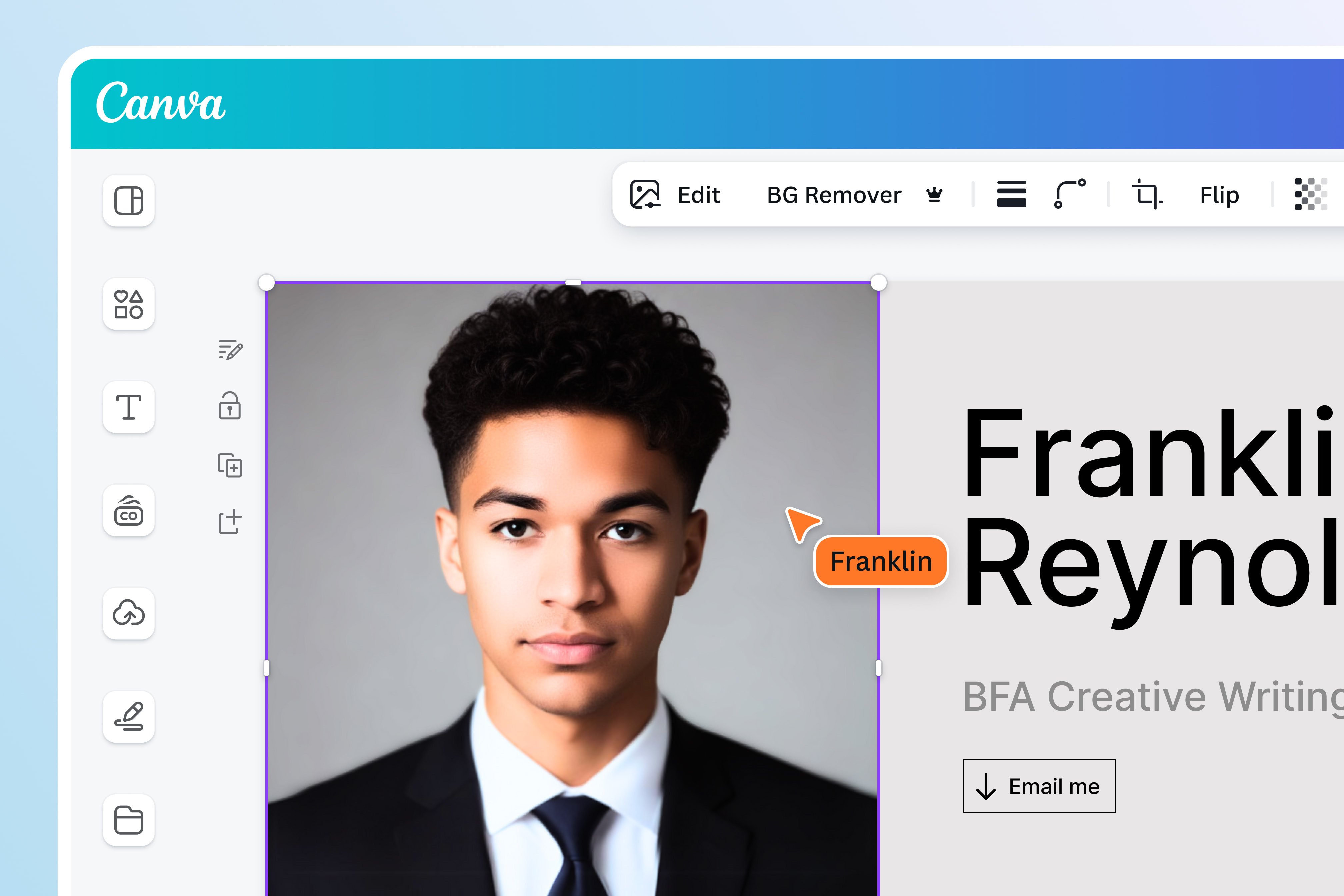 Gratis AI Headshot Generator Maak AI Headshots Canva