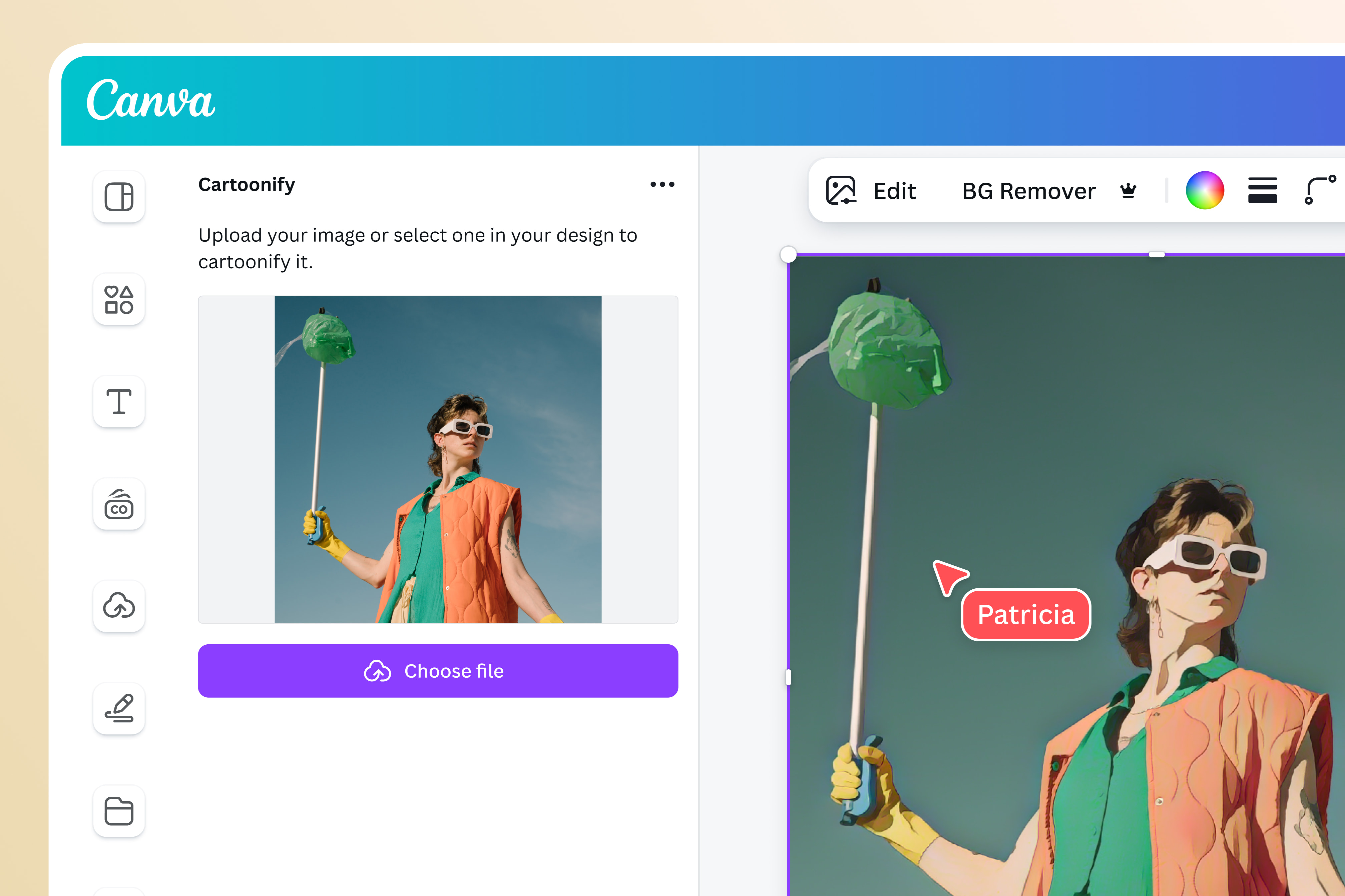 Gratis AI Cartoon Generator: Foto naar Cartoon online | Canva